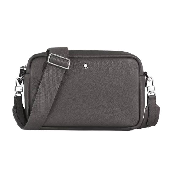 Torba crossbody Montblanc Grain szara