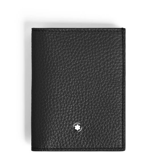 Portfel Montblanc Grain mini 4cc black