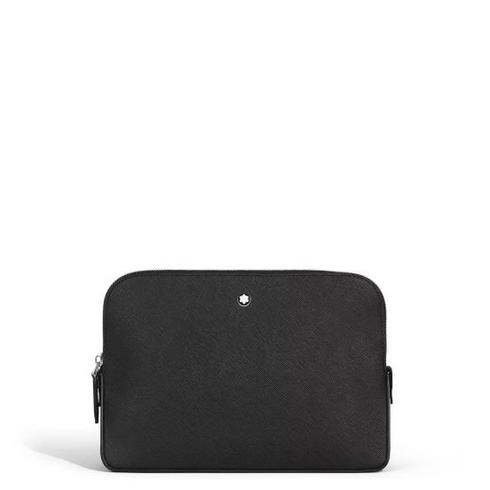 Duża saszetka podróżna Montblanc Sartorial black