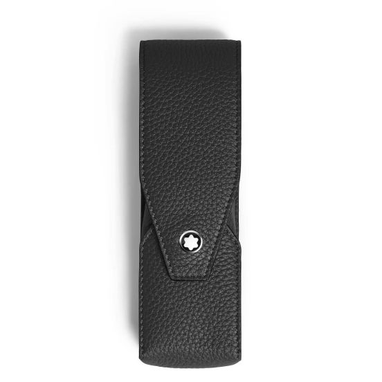 Etui na 2 instrumenty piśmiennicze Montblanc black