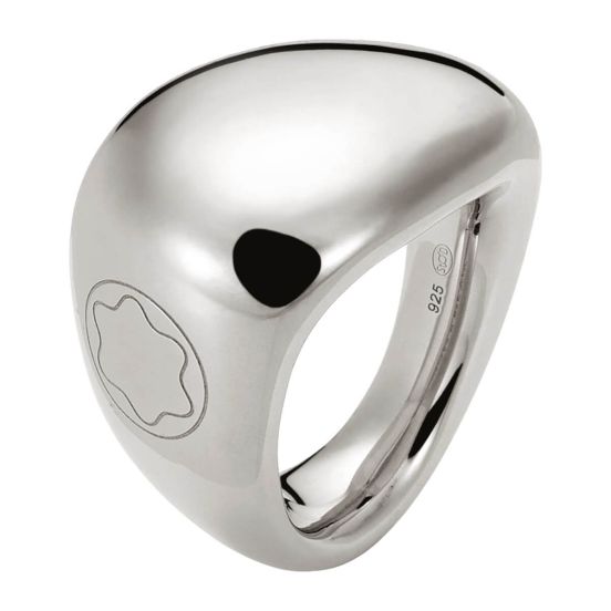 Pierścionek Montblanc Star Collection srebro rozmiar 18