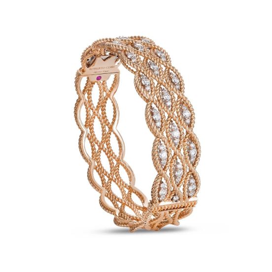 Bransoletka Roberto Coin New Barocco diamenty