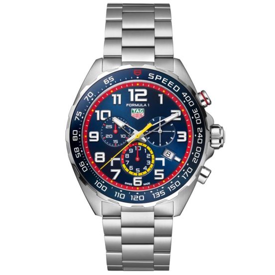 Zegarek męski TAG Heuer Formula 1 Chronograph x Red Bull Racing kwarcowy 43mm
