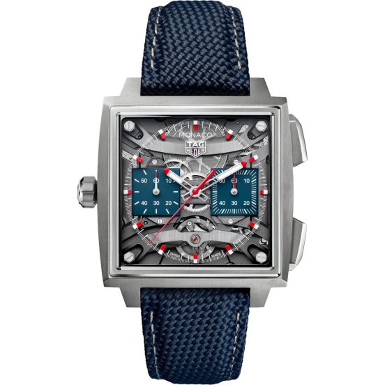 Zegarek męski TAG Heuer Monaco Evergraph automatyczny 40mm Tytan