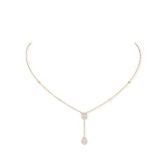 Naszyjnik Messika My Twin, różowe złoto