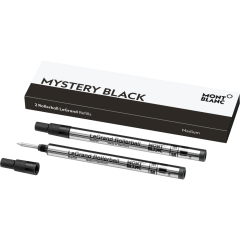 Wkłady do pióra kulkowego Montblanc czarne (Mystery Black) 2 szt. M (Medium) LeGrand