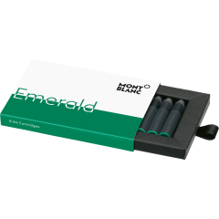 Naboje Montblanc zielone (Emerald Green) 8 szt.