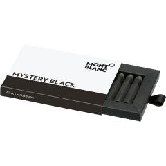 Naboje Montblanc czarne (Mystery Black) 8 szt.