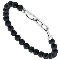 Bransoletka Montblanc onyksy 68