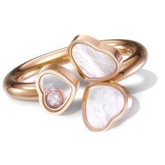Pierścionek Chopard Happy Hearts, rozmiar 12/13