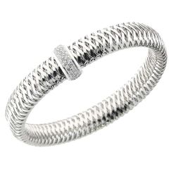 Bransoletka Roberto Coin Primavera, białe złoto