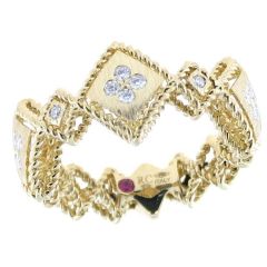 Pierścionek Roberto Coin Palazzo Ducale, żółte złoto, rozmiar 13