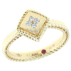 Pierścionek Roberto Coin Palazzo Ducale, żółte złoto, rozmiar 12