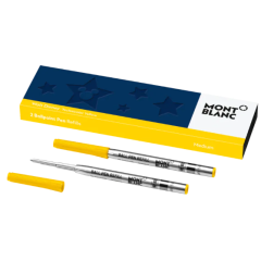 Wkłady do długopisu Montblanc Great Characters Walt Disney żółte 2 szt. M (Medium)