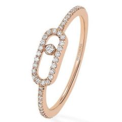 Pierścionek Messika Move Classique różowe złoto, rozmiar 11