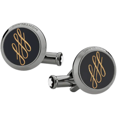 Spinki do mankietów Montblanc PVD