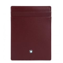 Wizytownik Montblanc Meisterstück 4cc burgundowy