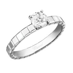 Pierścionek Chopard Ice Cube rozmiar 14 platyna