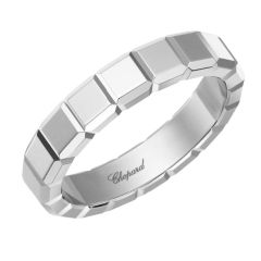 Pierścionek Chopard Ice Cube rozmiar 21 białe złoto