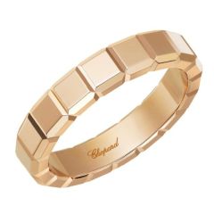 Pierścionek Chopard Ice Cube rozmiar 21 różowe złoto
