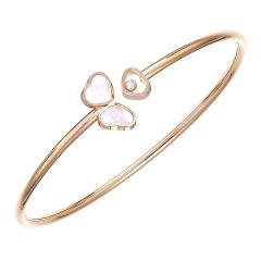 Bransoletka Chopard Happy Hearts różowe złoto
