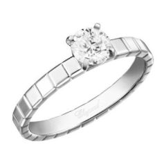 Pierścionek Chopard Ice Cube rozmiar 13 platyna