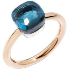 Pierścionek Pomellato Nudo różowe złoto (Topaz) rozmiar 13