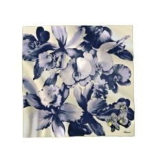 Apaszka jedwabna Chopard niebieska