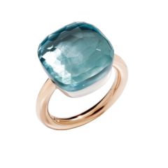 Pierścionek Pomellato Nudo różowe złoto Topaz rozmiar 12