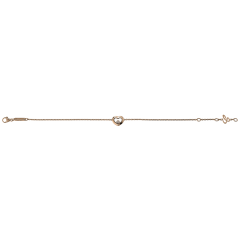 Bransoletka damska Chopard Happy Diamonds różowe złoto diament