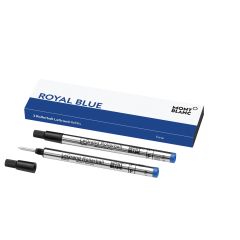 Wkłady do pióra kulkowego Montblanc niebieskie (Royal Blue) 2 szt. F (Fine) LeGrand