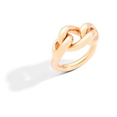 Pierścionek Pomellato Catene różowe złoto rozmiar 13