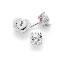 Kolczyki Roberto Coin Cento białe złoto