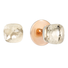 Kolczyki Pomellato Nudo żółte złoto Topaz