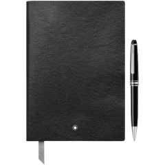 Zestaw Montblanc Meisterstück długopis Classique Platinum + notes #146