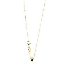 Naszyjnik Roberto Coin Golden Gate żółte złoto 45 cm