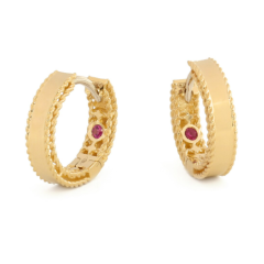 Kolczyki Roberto Coin Princess żółte złoto