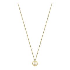 Naszyjnik Chopard Happy Diamonds żółte złoto diament 42 cm