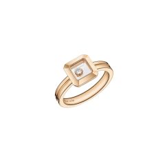 Pierścionek Chopard Happy Diamonds różowe złoto diament rozmiar 15