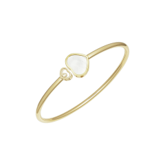 Bransoletka Chopard Happy Hearts żółte złoto diament Masa perłowa M