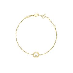 Bransoletka Chopard Happy Diamonds żółte złoto diament