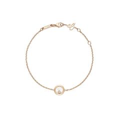 Bransoletka Chopard Happy Diamonds różowe złoto diament