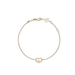 Bransoletka Chopard Happy Diamonds różowe złoto diament