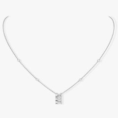 Naszyjnik Messika Move Classique, białe złoto