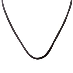 Naszyjnik Montblanc satynowy czarny