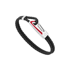 Bransoletka Montblanc zamykana na karabińczyk 21,7 cm