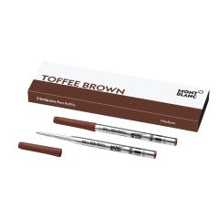 Wkłady do długopisu Montblanc brązowe (Toffee Brown) 2 szt. M (Medium)