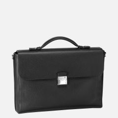 Torba biznesowa Montblanc Meisterstück Soft Grain czarna