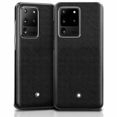 Sztywne Etui na smartfon Montblanc Sartorial Samsung Galaxy S20 Ultra czarne
