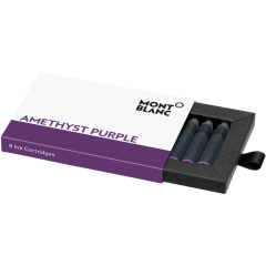 Naboje Montblanc purpurowe (Amethyst Purple) 8 szt.